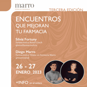 Jornada Farmacia Marro & Silvia Fortuny · 26 y 27 de enero 2023 · Huesca